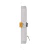 Emos ZD2442 RUBIC LED süllyesztett lámpatest, négyszög, 17cm, 18/110W, 1800 lm, IP20, természetes fehér