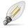 Emos ZF3A43 60 W / 806 lm / természetes fehér  LED izzó Filament gyertya A CLASS/ E14 / 3,8 W 