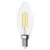 Emos ZF3D43 60 W / 806 lm / Természetes fehér  LED izzó Filament gyertya / E14 / 5,9 W 