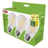 Emos ZF5157.3 75 W / 1 060 lm / meleg fehér  LED izzó Filament A60 A CLASS/ E27 / 5 W (3 darabos kiszerelésben rendelhető, az ár darabonként értendő)