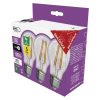 Emos ZF5158.3 75 W / 1 060 lm / természetes fehér  LED izzó Filament A CLASS A60 / E27 / 5 W (3 darabos kiszerelésben rendelhető, az ár darabonként értendő)