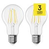 Emos ZF5D42.2 60 W / 806 lm / Meleg fehér LED izzó Filament A60 / E27 / 5,9 W (2 darabos kiszerelésben rendelhető, az ár darabonként értendő)