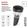 Emos ZGA020P LED kerti fali lámpa ARTEO 12 × 12 × 33 cm, 1 × E27, 15 W 