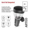 LED kerti fali lámpa, 16,4 x 12 x 29,5 cm, 1 x E27, 15 W (ZGA040P)