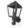 LED kerti fali lámpa szürkületérzékelővel, 19,8 x 15 x 29,8 cm, 1 x E27, 15 W (ZGB040P)