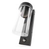 Emos ZGC040P LED kerti fali lámpa szürkületérzékelővel ZALA, 12,8 × 8 × 27 cm, 1 × E27, 15 W 