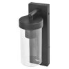 Emos ZGC040P LED kerti fali lámpa szürkületérzékelővel ZALA, 12,8 × 8 × 27 cm, 1 × E27, 15 W 
