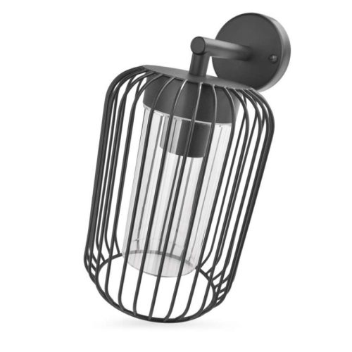 LED kerti fali lámpa, 20,8 x 16 x 28,5 cm, 1 x E27, 15 W (ZGD010P)