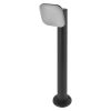 Emos ZGE0A4L NIKA LED kerti oszloplámpa, 12.5Watt, 900lm, alumínium, meleg fehér, 12 ×12 ×50cm, IP44, antracit