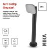LED kerti oszloplámpa, 12 x 12 x 50 cm, 12,5 W, meleg fehér (ZGE0A4L)
