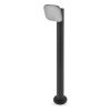 LED kerti oszloplámpa, 12 x 12 x 80 cm, 12,5 W, meleg fehér (ZGE0C4L)