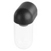 Emos ZGG010P CASSIA LED kerti fali lámpa, E27 foglalat, max.15Watt, 12.6 ×9.5 ×22.2cm, IP44, antracit