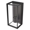 Emos ZGH010P MALVA LED kerti fali lámpa, E27, max.15Watt, 13 × 12 × 25 cm