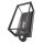 Emos ZGH040P MALVA LED kerti fali lámpa szürkületérzékelővel, E27, max.15Watt, 13 × 12 × 28 cm, 
