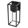 LED kerti fali lámpa, 12,8 x 11 x 27 cm, 1 x E27, 15 W (ZGI010P)