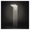 Emos ZGK0B4S VEREA LED kerti fali lámpa, napelemes, szürkületérzékelő, 4.4Watt, 460lm, alumínium, meleg fehér, 11 ×15 ×50cm, IP44, fekete