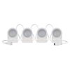 Emos ZIW154R GoSmart LED reflektor - 85 cm-es lánc, 4 rész, 7 W, RGBIC+CCT, dimmelhető, WiFi 