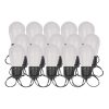 Emos ZIW17FR GoSmart LED fényfüzér – 15× parti izzók, 15 m, kültéri és beltéri, RGBIC WiFi 