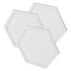 Emos ZIW223R GoSmart LED-es lámpatest Hexagon, kiegészítő készlet,3 rész, 1,8 W, RGBIC dimmelhető, WiFi 