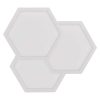 Emos ZIW223R GoSmart LED-es lámpatest Hexagon, kiegészítő készlet,3 rész, 1,8 W, RGBIC dimmelhető, WiFi 