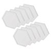 Emos ZIW22AR GoSmart LED-es lámpatest Hexagon, indító készlet, 10 rész, 19 W, RGBIC dimmelhető, WiFi 