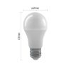 Emos ZL4206 75 W / 1 060 lm / meleg fehér / dimmelhető  LED izzó Classic A60 / E27 / 10,5 W 