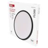 LED felületi lámpatest FLORI fekete, fehér, 22W, semleges fehér (ZM1405)