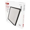 LED felületi lámpatest FLORI négyzet, fekete, 18W, semleges fehér (ZM1406)