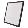 LED felületi lámpatest FLORI négyzet, fekete, 18W, semleges fehér (ZM1406)