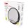 LED felületi lámpatest RORI kerek, fekete, 17W, CCT (ZM4401)