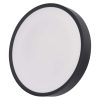 LED felületi lámpatest RORI kerek, fekete, 17W, CCT (ZM4401)
