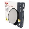 Emos ZM5353 NEXXO LED mennyezeti lámpa, 30x4cm, 28/160W, 2700lm, IP40, meleg/semleges fehér, fekete