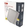 Emos ZM6143 NEXXO LED mennyezeti lámpa, négyzet, 22x4cm, 21/120W, 1900lm, IP40, meleg/semleges fehér