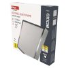 Emos ZM6253 NEXXO LED mennyezeti lámpa, négyzet, 30x4cm, 28/160W, 2700lm, IP40, meleg/semleges fehér, ezüst