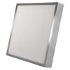 Emos ZM6253 NEXXO LED mennyezeti lámpa, négyzet, 30x4cm, 28/160W, 2700lm, IP40, meleg/semleges fehér, ezüst