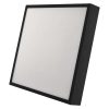 Emos ZM6353 NEXXO LED mennyezeti lámpa, négyzet, 30x4cm, 28/160W, 2700lm, IP40, meleg/semleges fehér, fekete