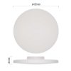 LED felületi lámpatest DIONI kerek, fehér, 32W, CCT (ZM7152)