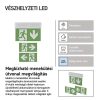 EMOS LED vészkijárat lámpatest CESSI 3W 3 óra MT (ZN1210)