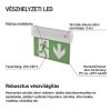 EMOS LED vészkijárat lámpatest CESSI 3W 3 óra MT (ZN1210)