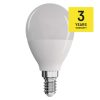 Emos ZQ1230 60 W / 806 lm / meleg fehér  LED izzó Classic Mini Globe / E14 / 7,3 W 