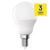 Emos ZQ1E41 60 W / 806 lm / Meleg fehér  LED izzó Classic Mini Globe / E14 / 6,5 W 