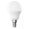 Emos ZQ1E41 60 W / 806 lm / Meleg fehér  LED izzó Classic Mini Globe / E14 / 6,5 W 