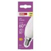 Emos ZQ3E41 60 W / 806 lm / Meleg fehér  LED izzó Classic gyertya / E14 / 6,5 W 