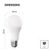 Emos ZQ5E63 Classic, E27, A60, 13W/100W, 1521lumen, természetes fehér, LED izzó