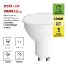 Emos ZQ8155S 60 W / 800 lm / meleg fehér / dimmelhető  LED izzó Classic MR16 / GU10 / 7 W 