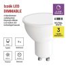 Emos ZQ8255S 60 W / 800 lm / természetes fehér  LED dimmelhető izzó Classic MR16 / GU10 / 7 W 