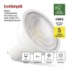 Emos ZQ8338 40 W / 535 lm / Természetes fehér  LED izzó Classic MR16 A CLASS/ GU10 / 3 W 