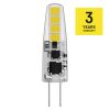 Emos ZQ8620 21 W / 200 lm / meleg fehér  LED izzó Classic JC / G4 / 1,9 W 