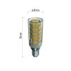 Emos ZQ9140 40 W / 465 lm / meleg fehér  LED izzó páraelszívóba Classic JC / E14 / 4,5 W 