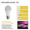 Emos ZQW515R GoSmart LED izzó, E27, A60, 11W, 1050lumen,RGB, dimmerelhető, Wi-Fi